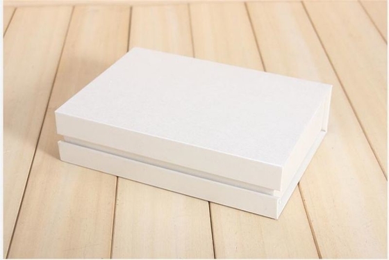 Creative Magnetic Lid Closed Clamshell Book Box Grey Cardboard For Men'S Underwear
