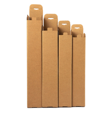 Long Rectangular Box For Packaging For Lamp Tube Wallpaper, corrugated paper tube , shipping box